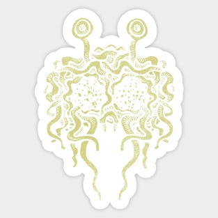 Flying Spaghetti Monster (pasta) Sticker